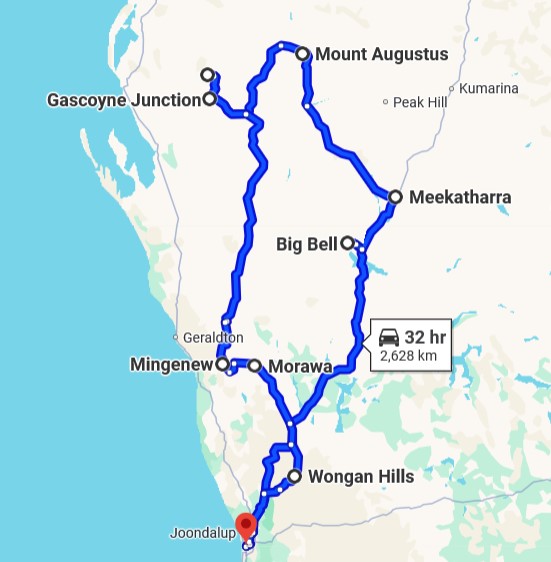 Road to Mount Augustus